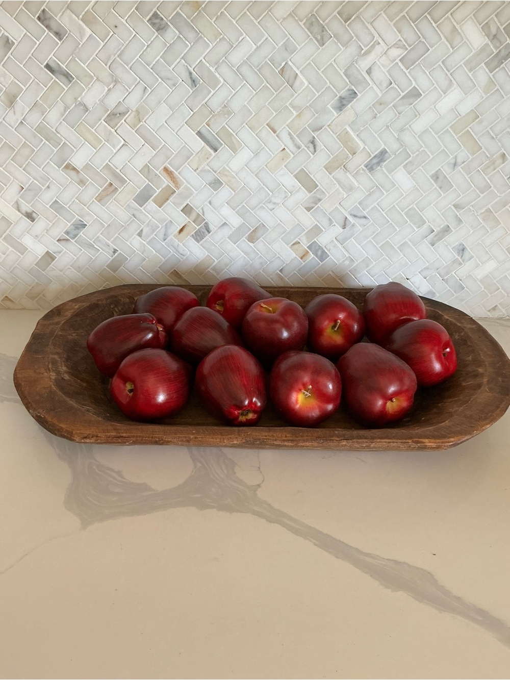 Red Faux Apples - Picture 3 of 3